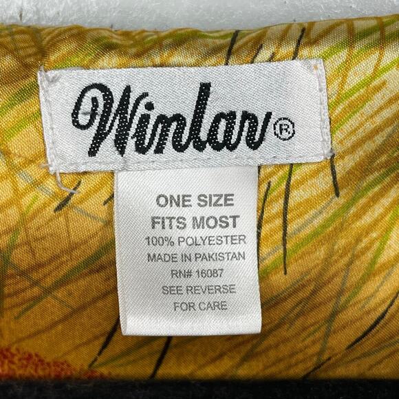 Winlar Women Tunic Dress Oversized One Size Polyester Beach Summer Ocean Satin - Picture 3 of 5